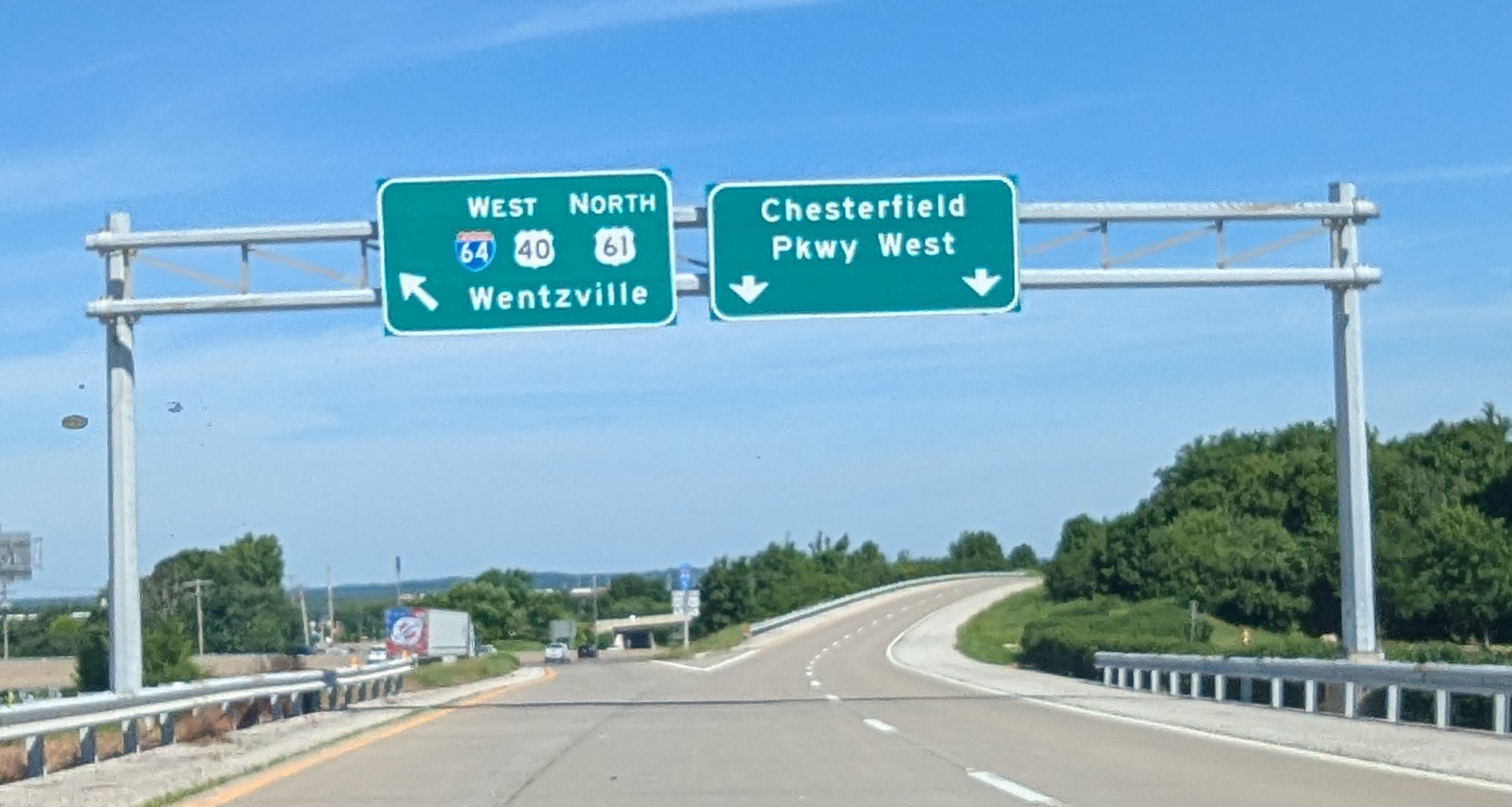 Roadway signage, illustrating sign inventory work
